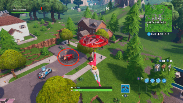 ‘Fortnite’ Fortbyte #fifty nine Location: Accessible With the Durrr! Emoji Inside Pizza Pit 4