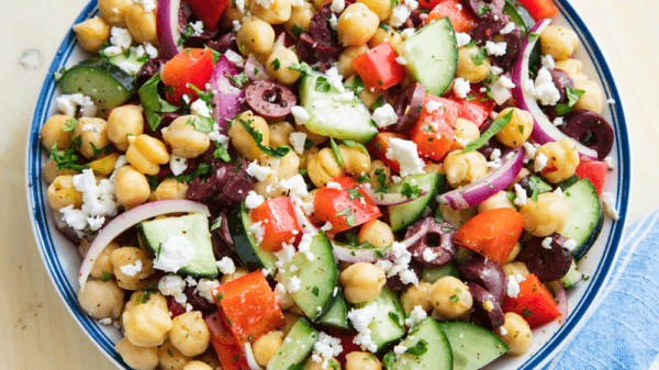 Chickpea salad with Turkish flavouR 12