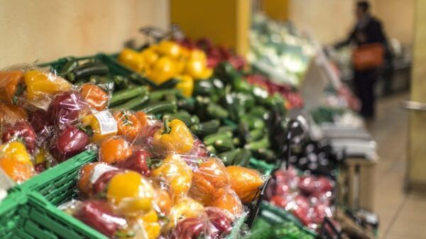 Organic produce, packaging and plastic 1