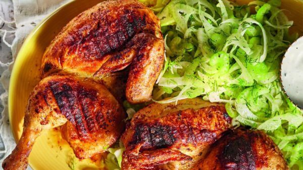 Grilling chicken? Hold the BBQ sauce and reach for ranch 1