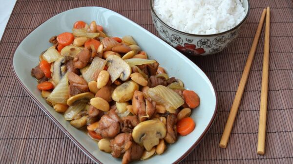 Almond Chicken Chinese Food Recipe - How to Make This Dish at Home 6